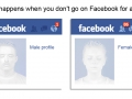 Facebook Men vs. Women