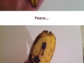 My peaceful banana