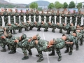Chinese Army taking a nap