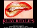 Ruby Red Lips