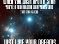 When you wish upon a star..