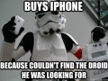 Tech Savvy Storm Trooper