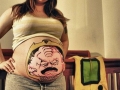 Pregnant with Krang