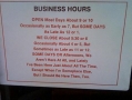 Business Hours