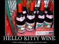 Hello Kitty Wine