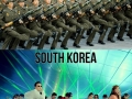 North Korea VS. South Korea