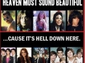 Heaven must sound beautiful