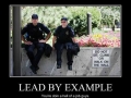 Lead by example