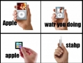 Apple stahp
