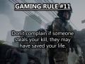 Gaming Rule