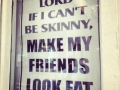 If I can't be skinny