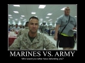 Marines VS. Army