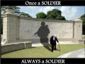 Once a soldier..