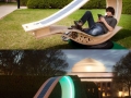 Solar powered sun lounger