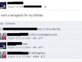 Mom on Facebook