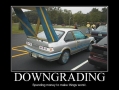 Downgrading