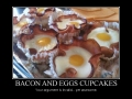 Bacon & Egg Cupcakes