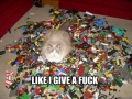 LEGO? Like I give a f**k!