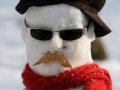 Hipster Snowman