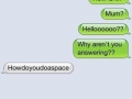 Mom got a new smartphone
