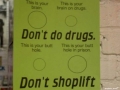 Don�t shoplift!