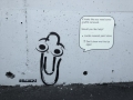 Clippy Street Art