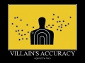 Villain's Accuracy