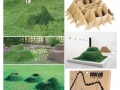 A grass chair