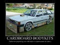 Cardboard Bodykits