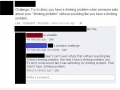 A 'drinking problem' problem