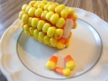Candy Corn on the Cob