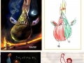 Kid's art drawn realistically