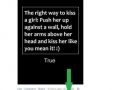 Right way to kiss a girl