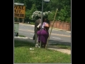 Bus stop poles