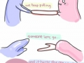 Love is like a rubber band