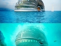 Underwater hotel in China