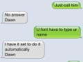 Mom got a new phone