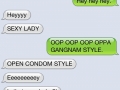 How my friend says hey