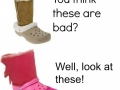 Horrid shoes!