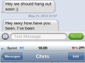 How not to text a girl