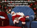 Santa and baby