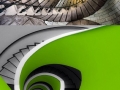 Awesome spiral stairs