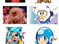 Gaga loves Mega Man