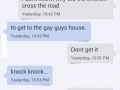 He got me there!