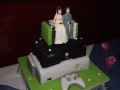 Gamer wedding cake