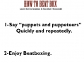 How to beatbox