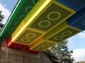Giant Lego Bridge