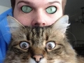 Creepy eye swap