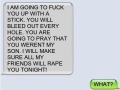 iPhone conversation