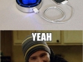 Charge your iPhone with drinks